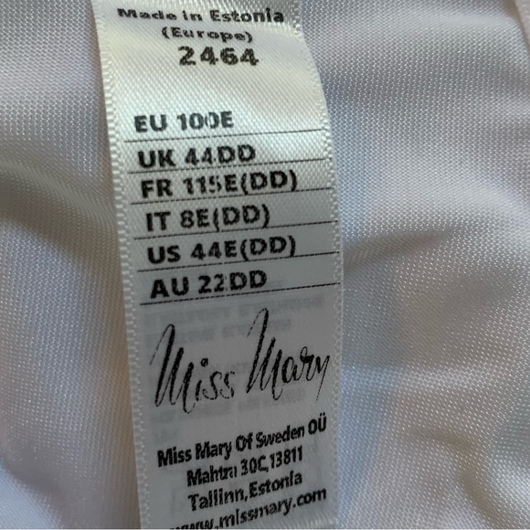 🔥Miss Mary Wonder minimizer bra Wired | 44E (DD) | White NEW!! - Picture 7 of 8